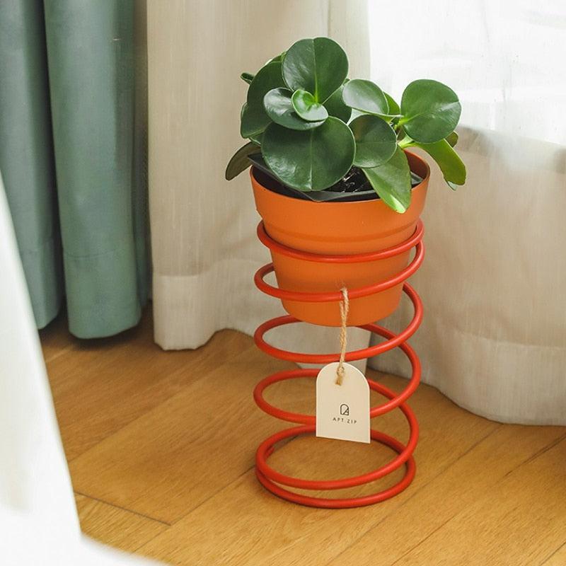 Flower Pot Holder | Art for Balcony, Shelves & More | Decorative Stand | Various Color Choices